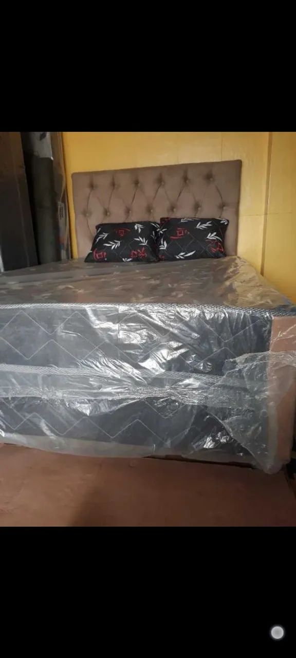 Cama box casal 6cm confortável  - Foto 3