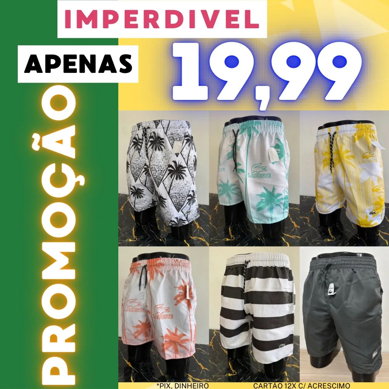 Bermuda masculina 