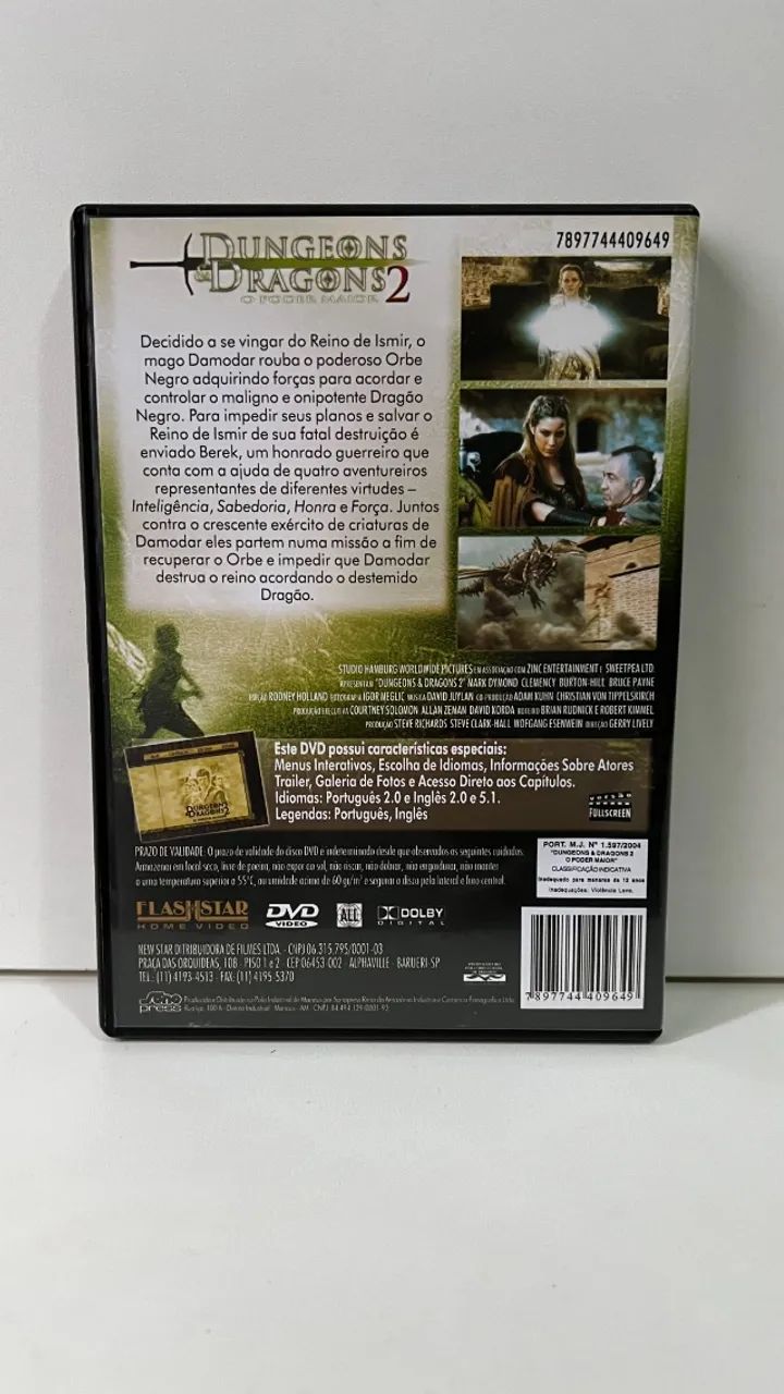 DVD - Dungeons & Dragons 2: O Poder Maior - Foto 3