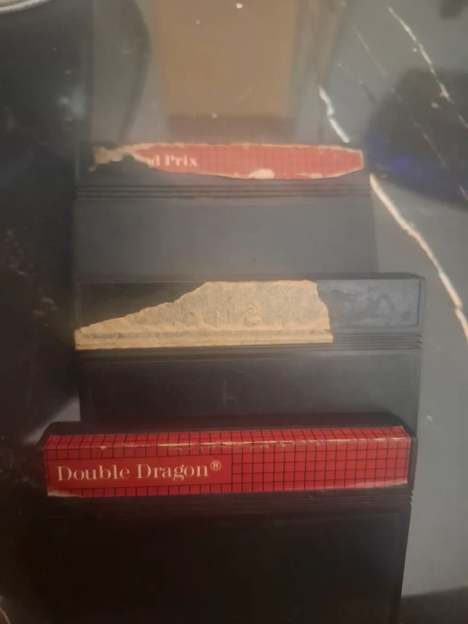 3 fitas de vídeo game Master system