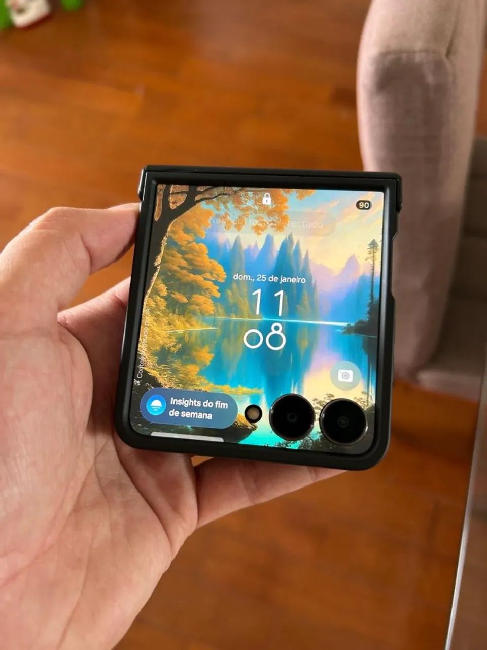 Z flip 7 - 256gb - Apenas 10 dias de uso - Foto 5