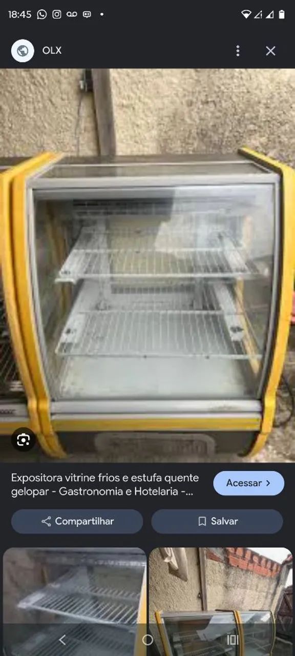  2 Balcão estufa quente e frio barato para vender whatsapp * - Foto 3