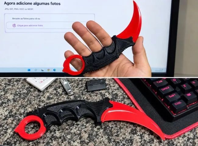 Karambit em 3D