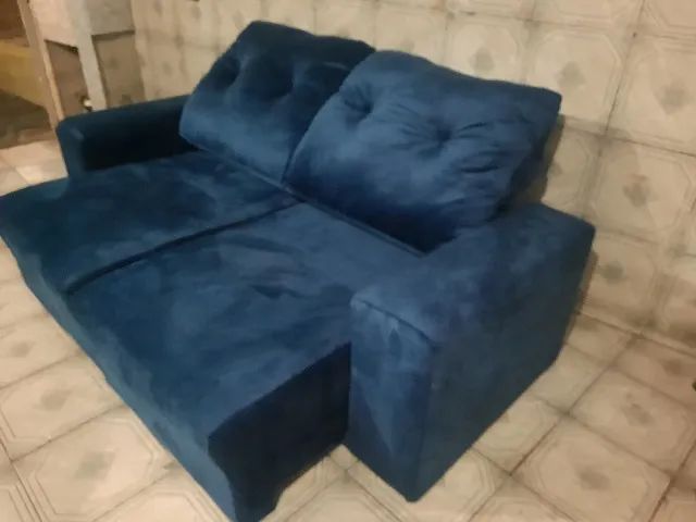 SOFA Retrátil 02 Lugares Reformado valor 700,00 - Foto 3