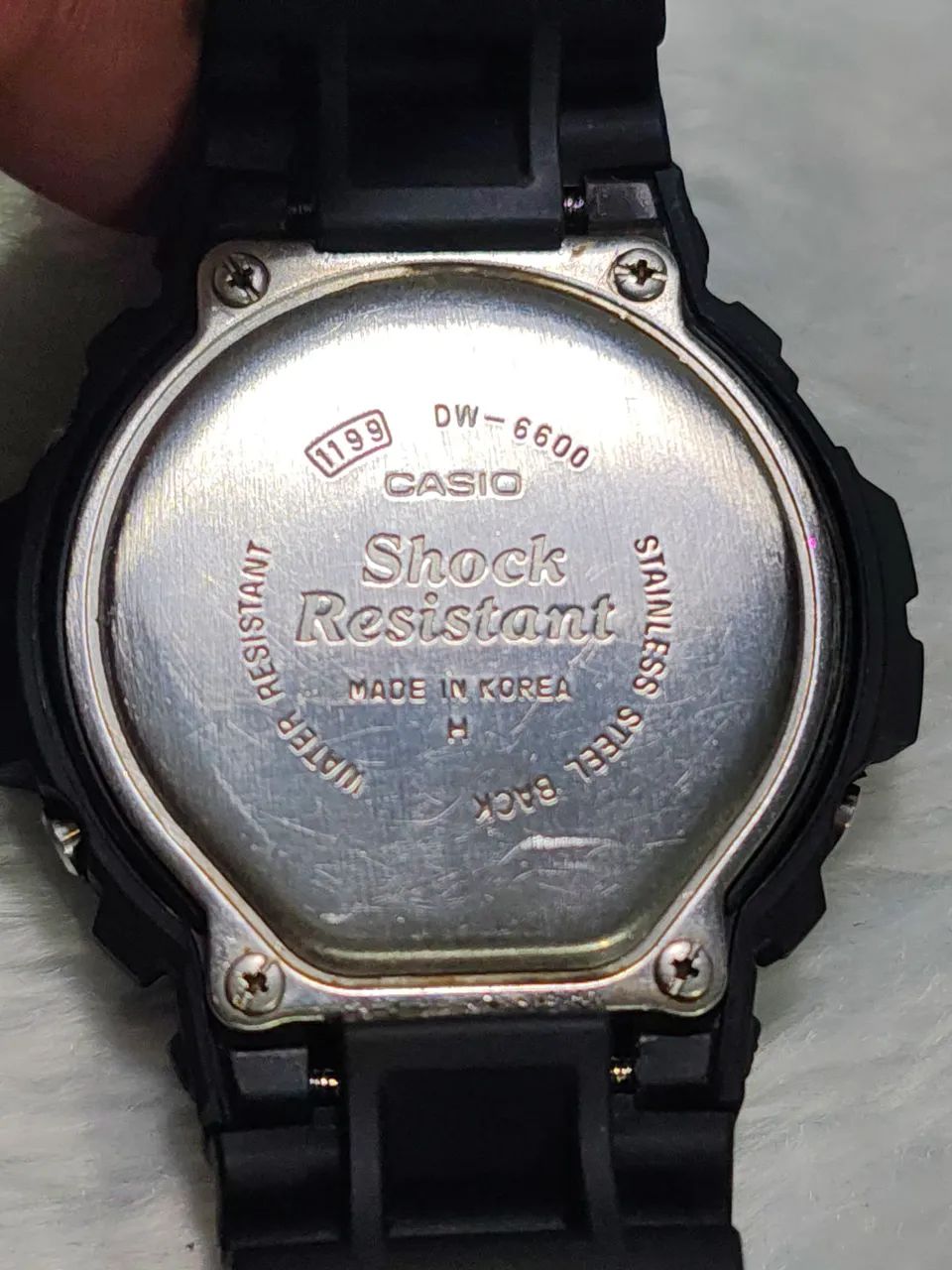 Relógio Casio sniper DW 6600 mod 1199 raro  - Foto 4