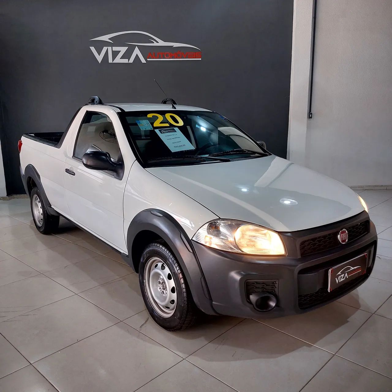 Fiat Strada Working Hard 1.4 Fire Flex 8V CS 2020 - Foto 3
