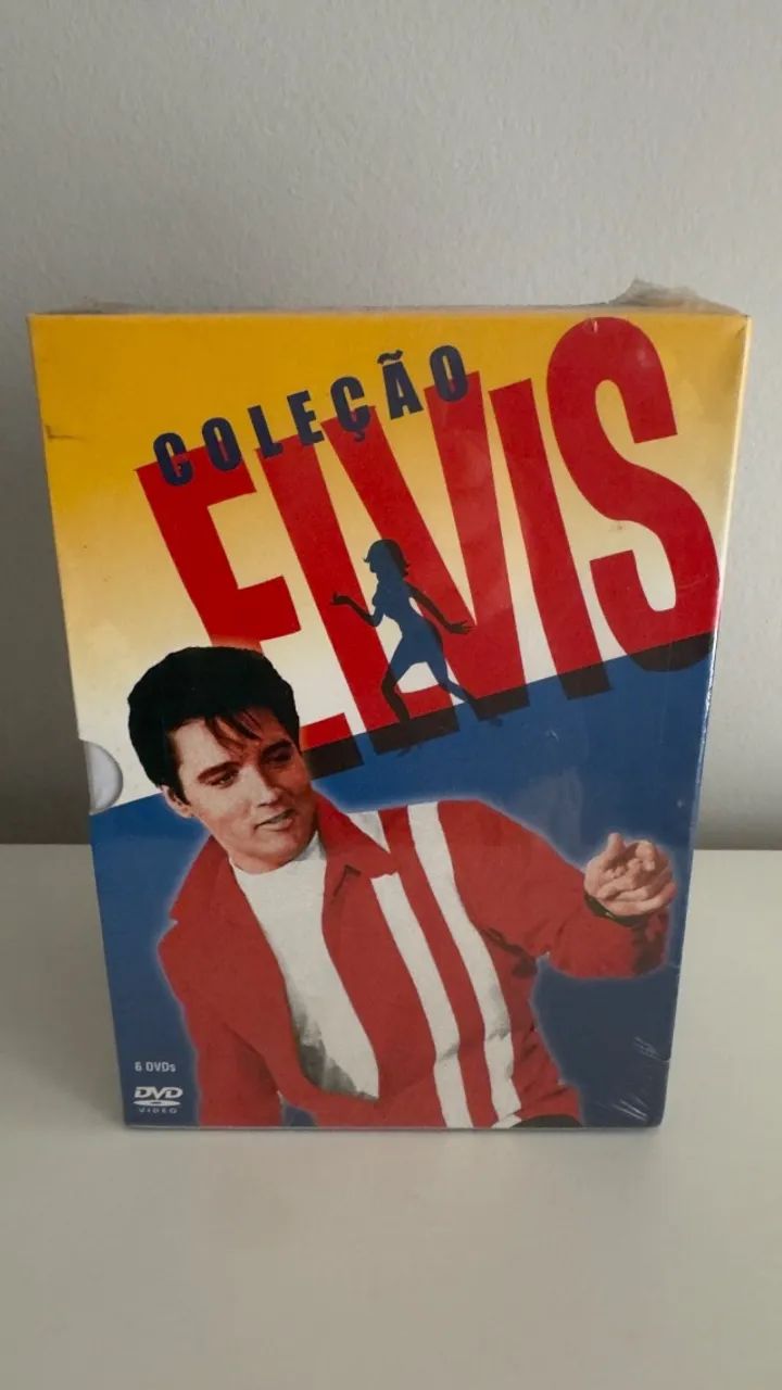 DVD Box Filmes Elvis Lacrado