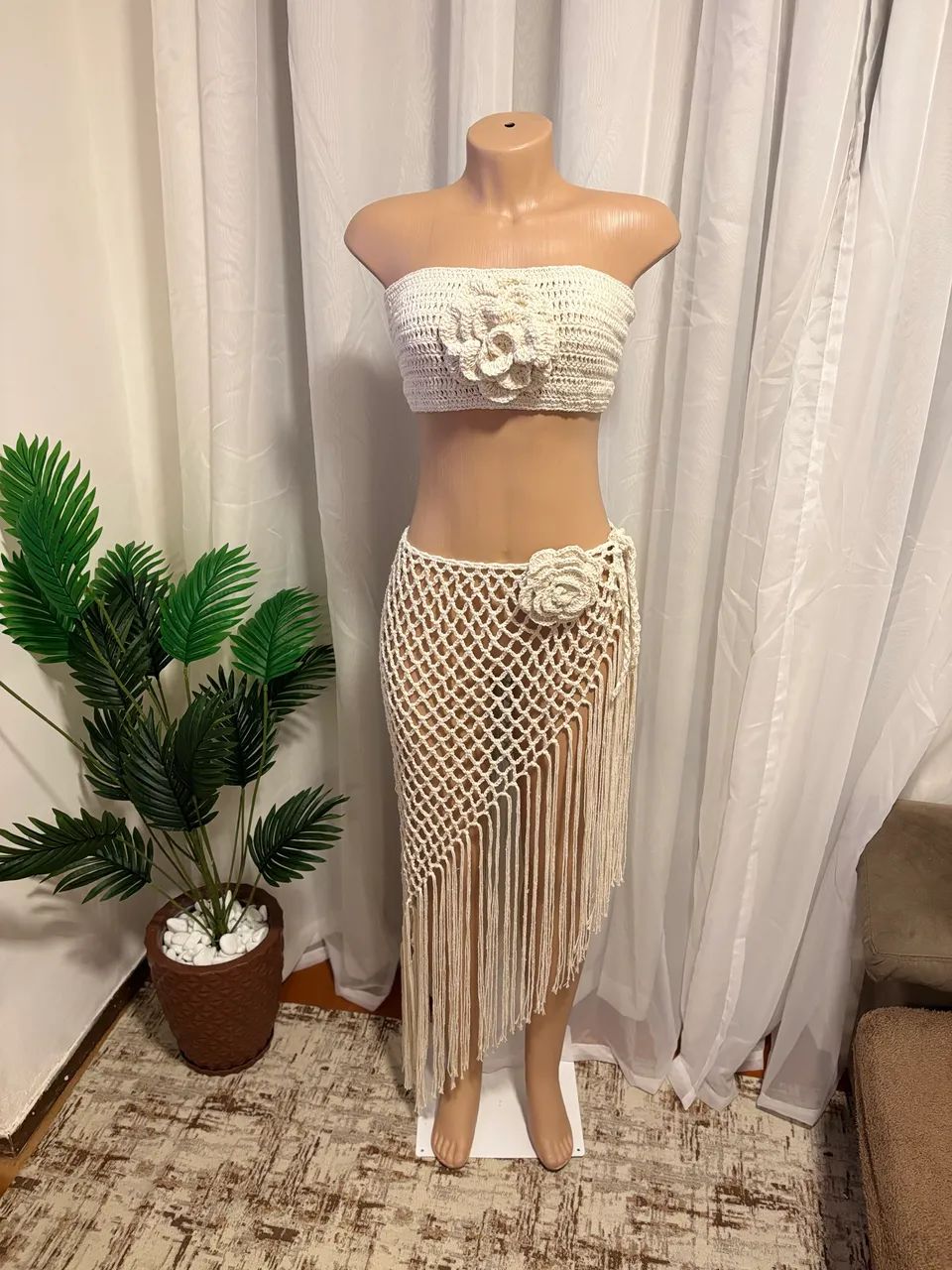 Conjunto de crochê  - Foto 2