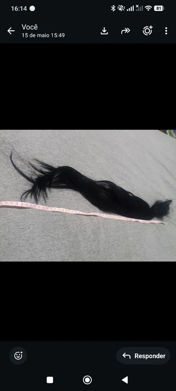 Aplique de cabelo brasileiro do sul  - Foto 2