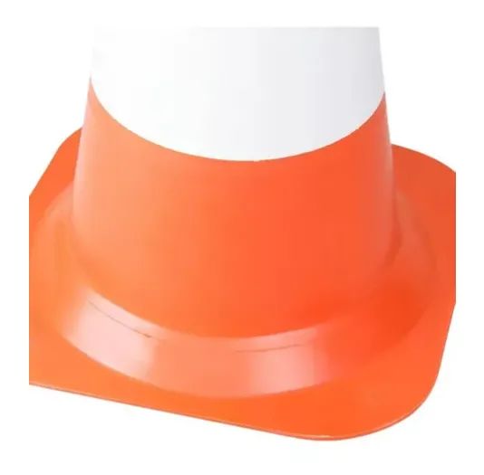 Cone de Sinalização 50cm Vonder Laranja/Branco - Foto 5
