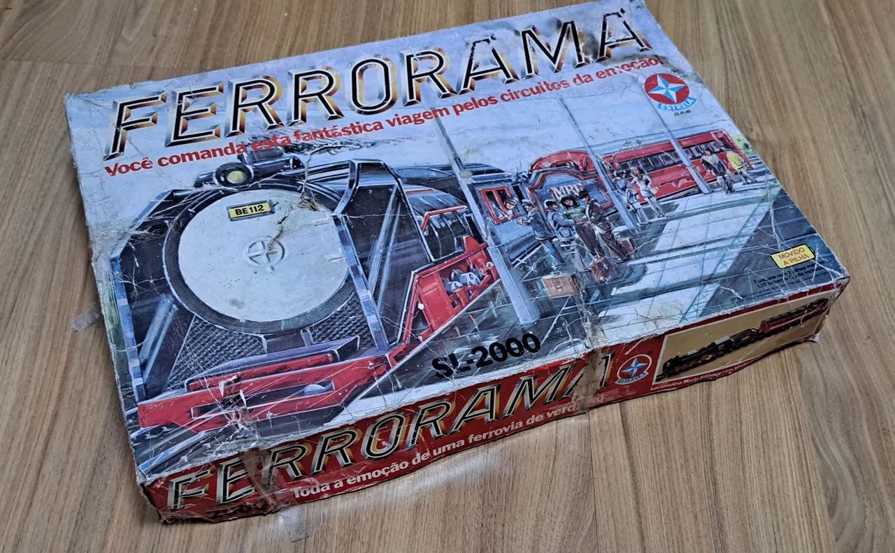 Antigo ferrorama SL 2000 Brinquedos Estrela - Foto 2