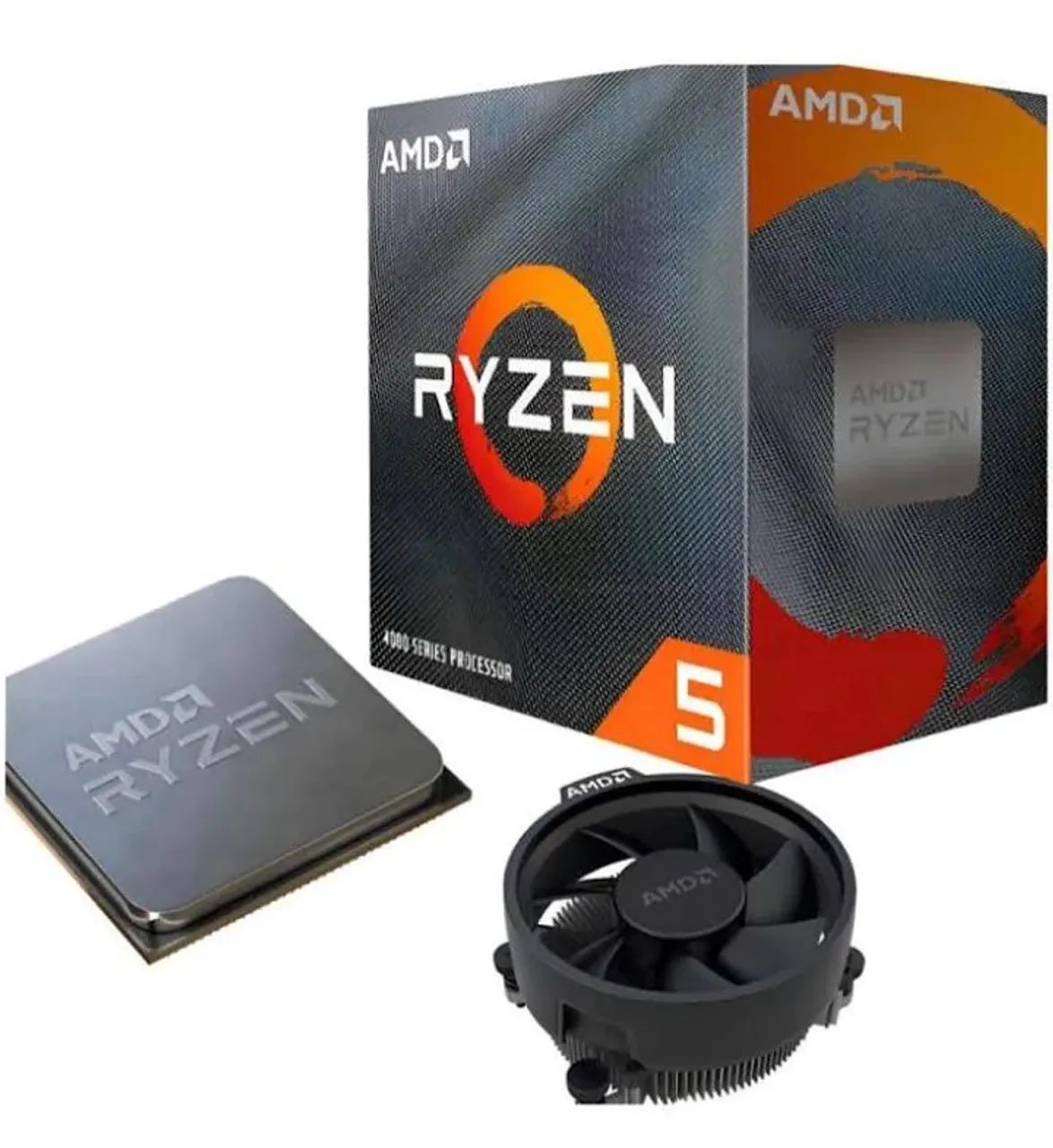 Processador Ryzen 5 4500 + Cooler Box original + Brinde