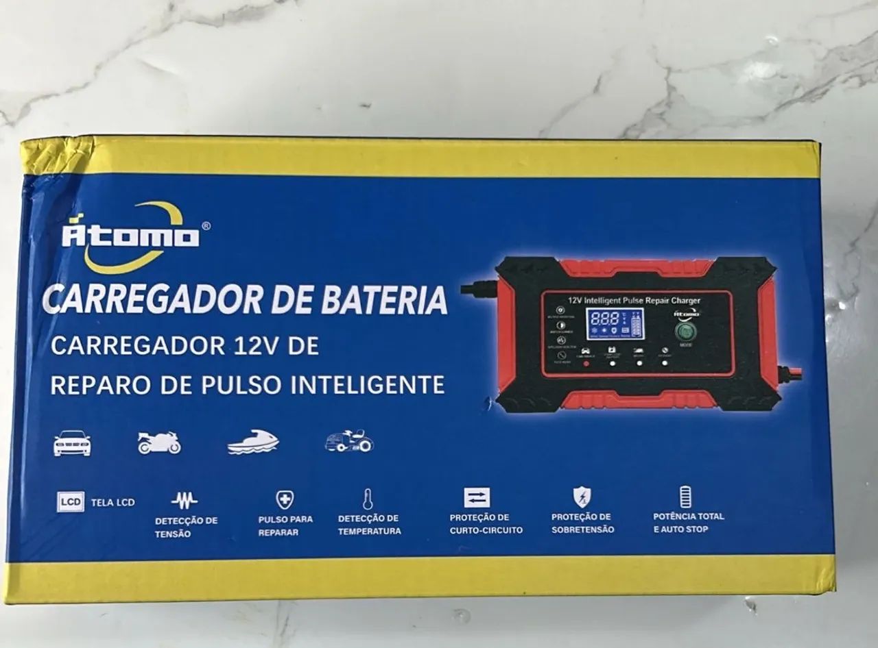 Carregador de bateria veicular 