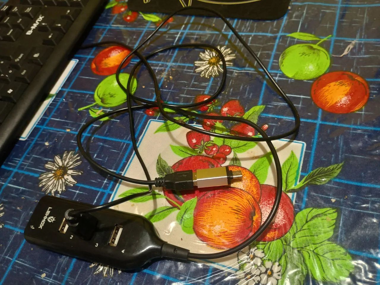 Kit Teclado Mouse e Mousepad Office com Fio USB - Foto 5