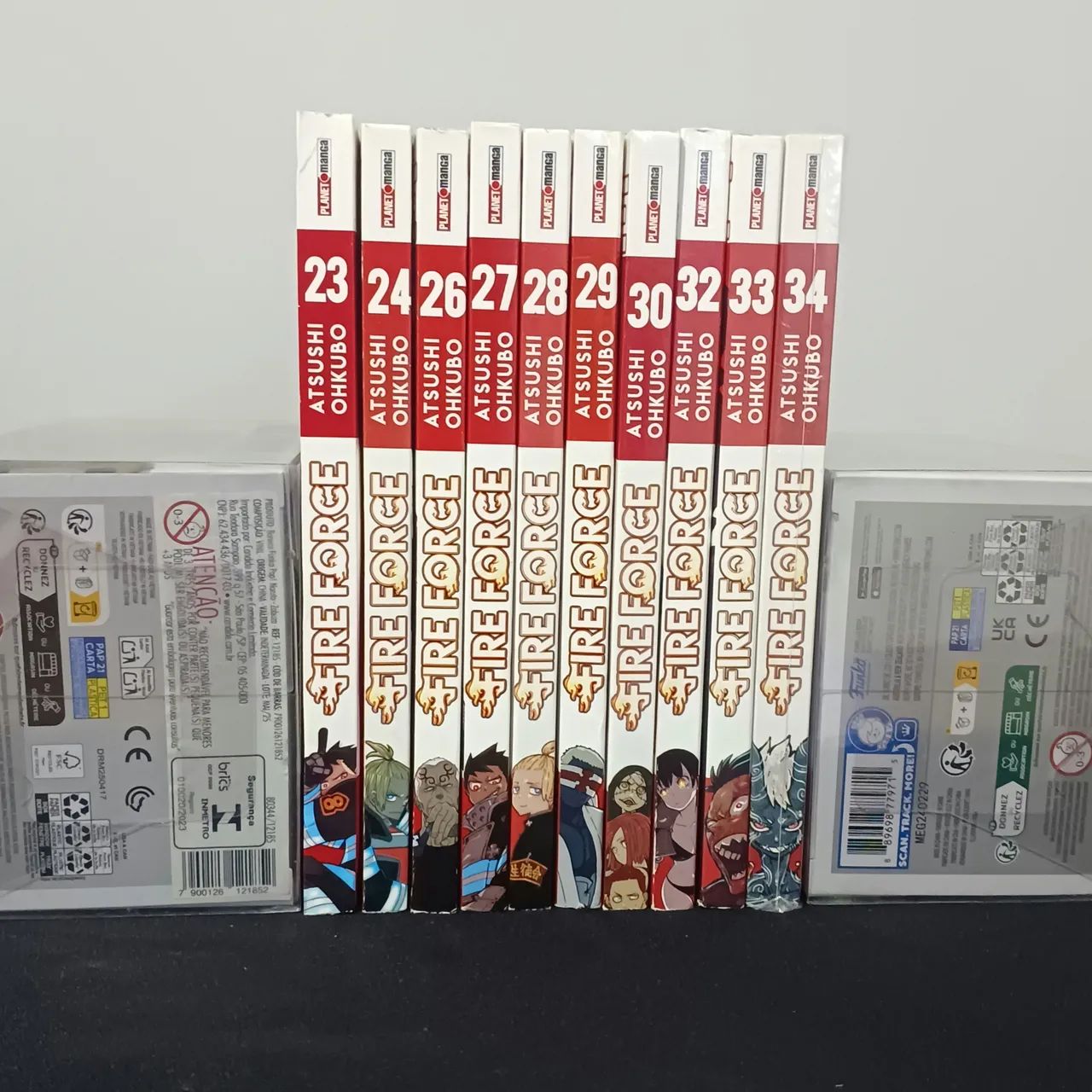 Fire Force - 10 volumes (23 ao 34)