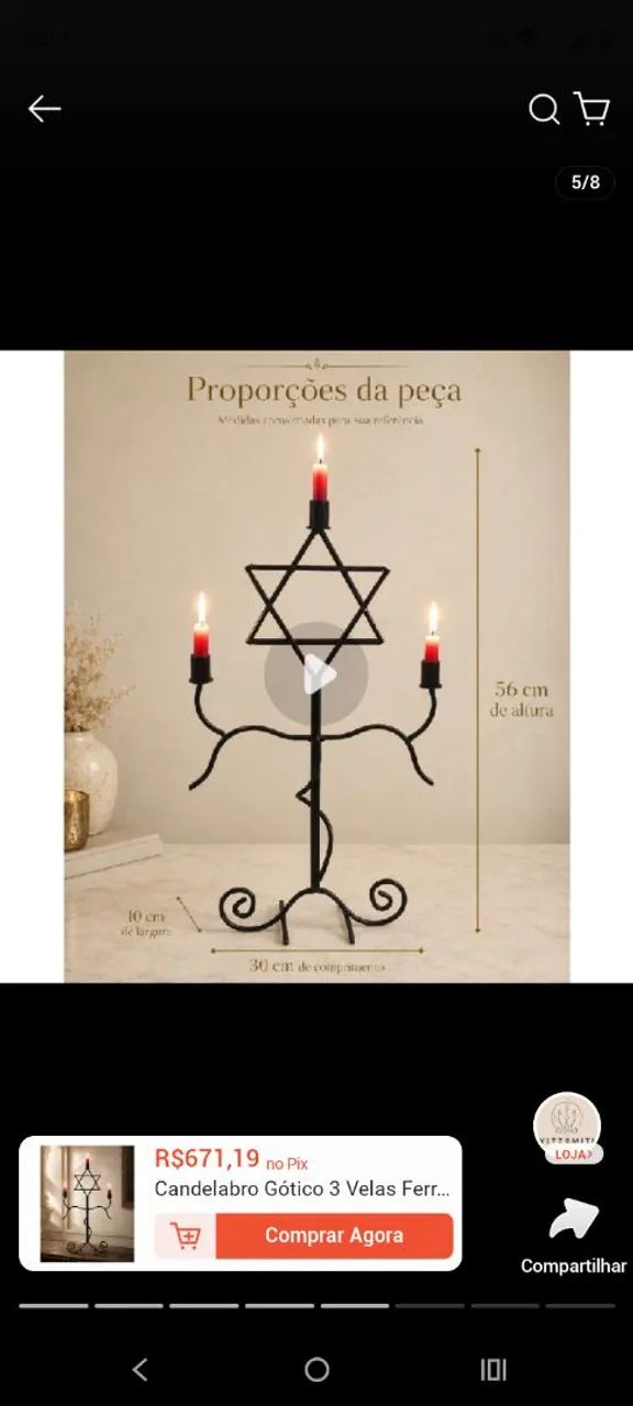 Peças decorativas  - Foto 2