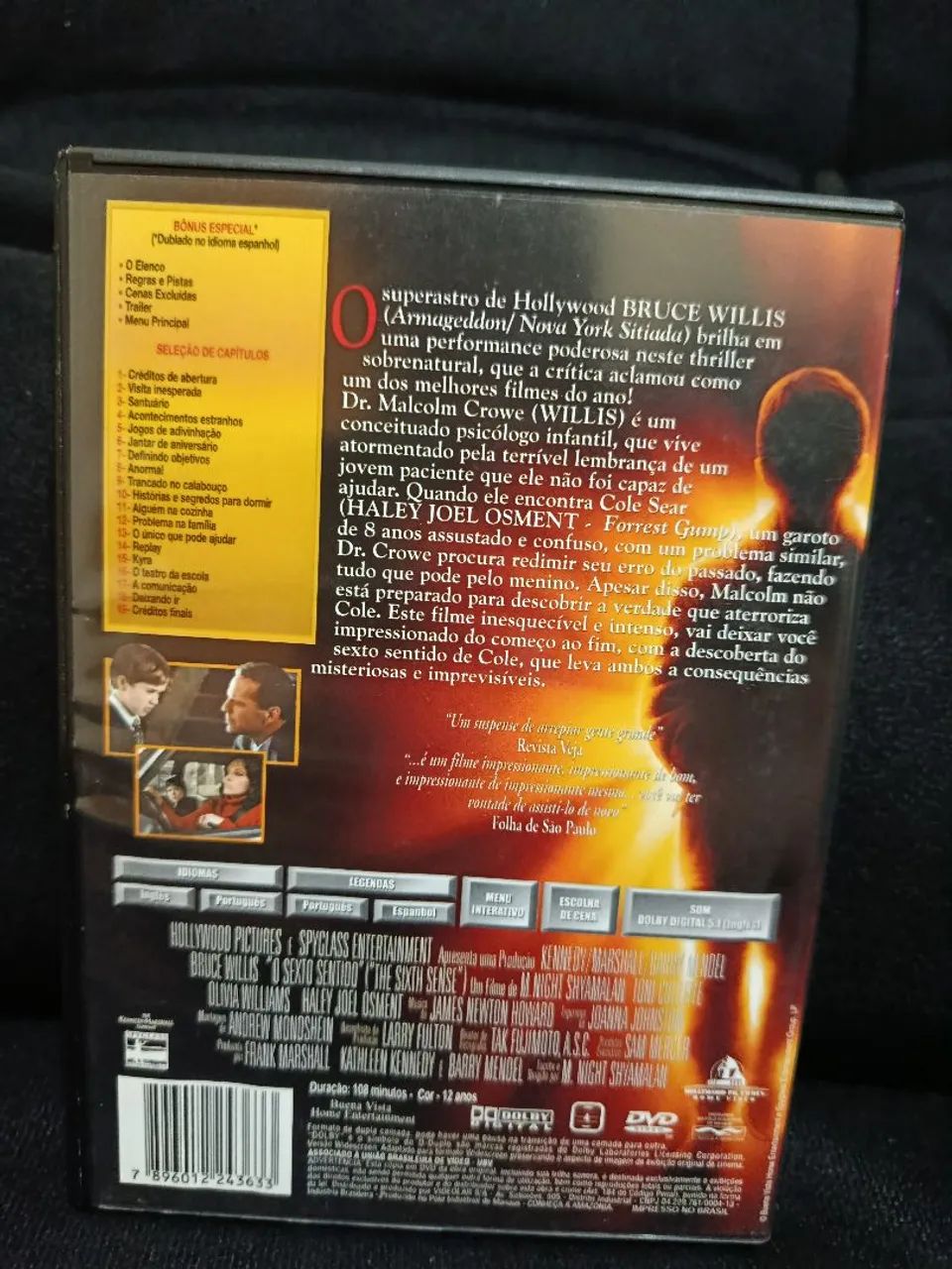 DVD O Sexto Sentido  - Foto 3