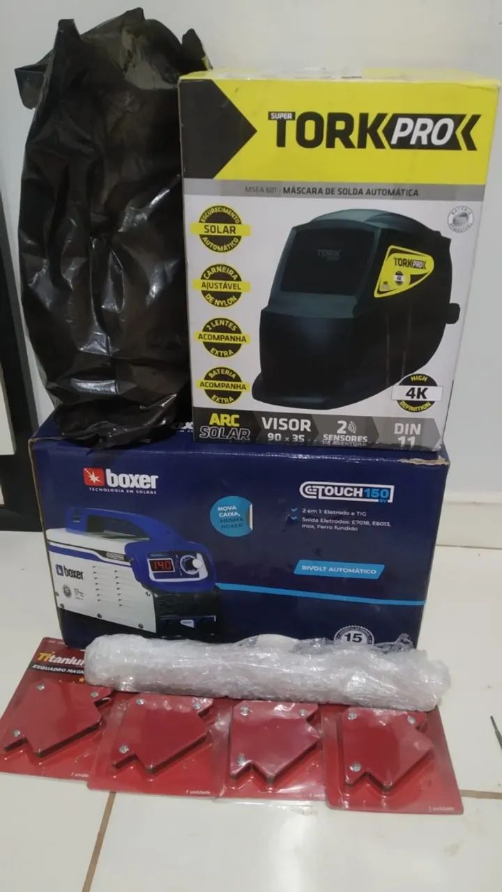 Kit completo para soldagem