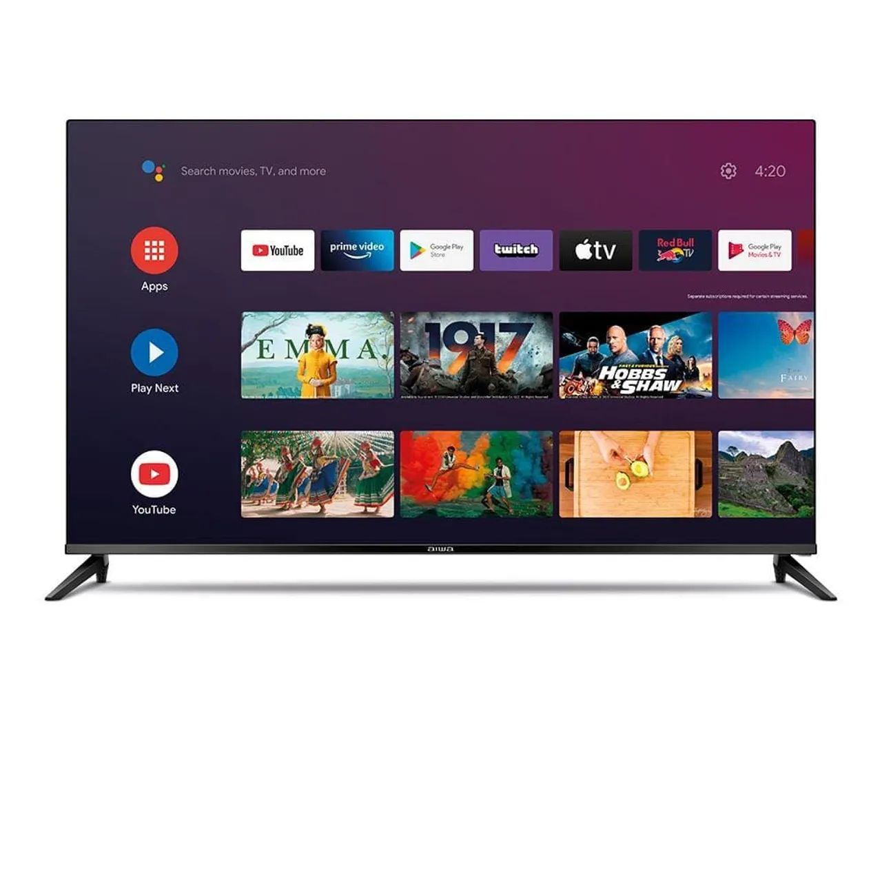 TV AIWA 32" POLEGADAS ANDROID TV - Foto 3