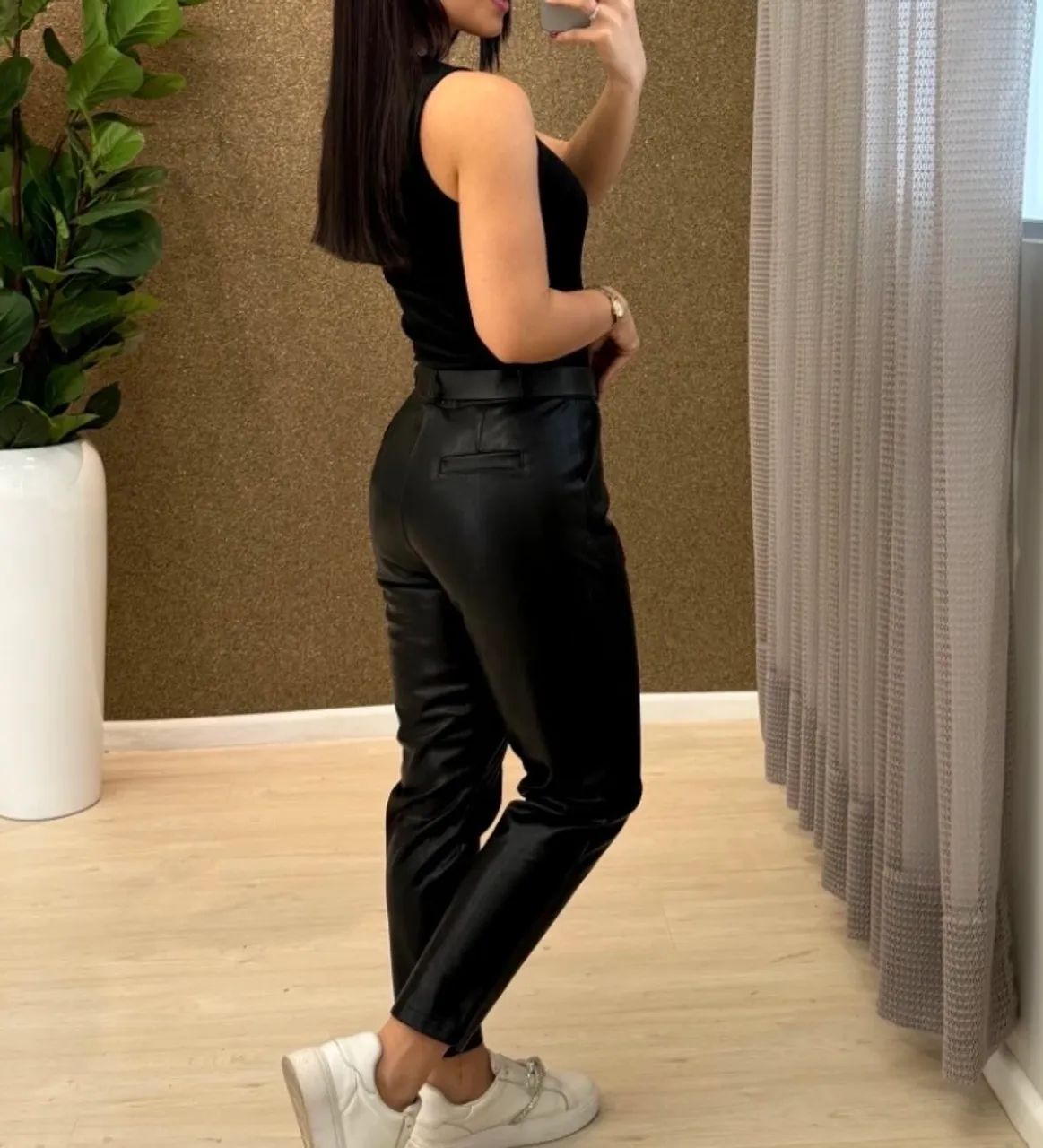 CALÇA COURO - Foto 2