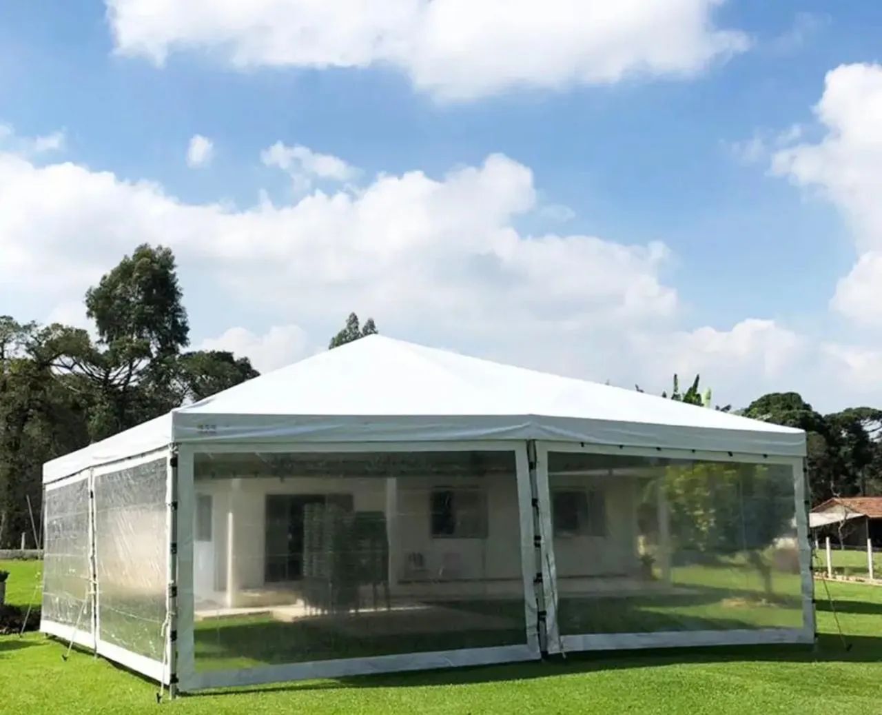 Fabricamos e alugamos tenda 10x10,  4x4, 5x5 todas as tendas são novas galvonizado...  - Foto 6