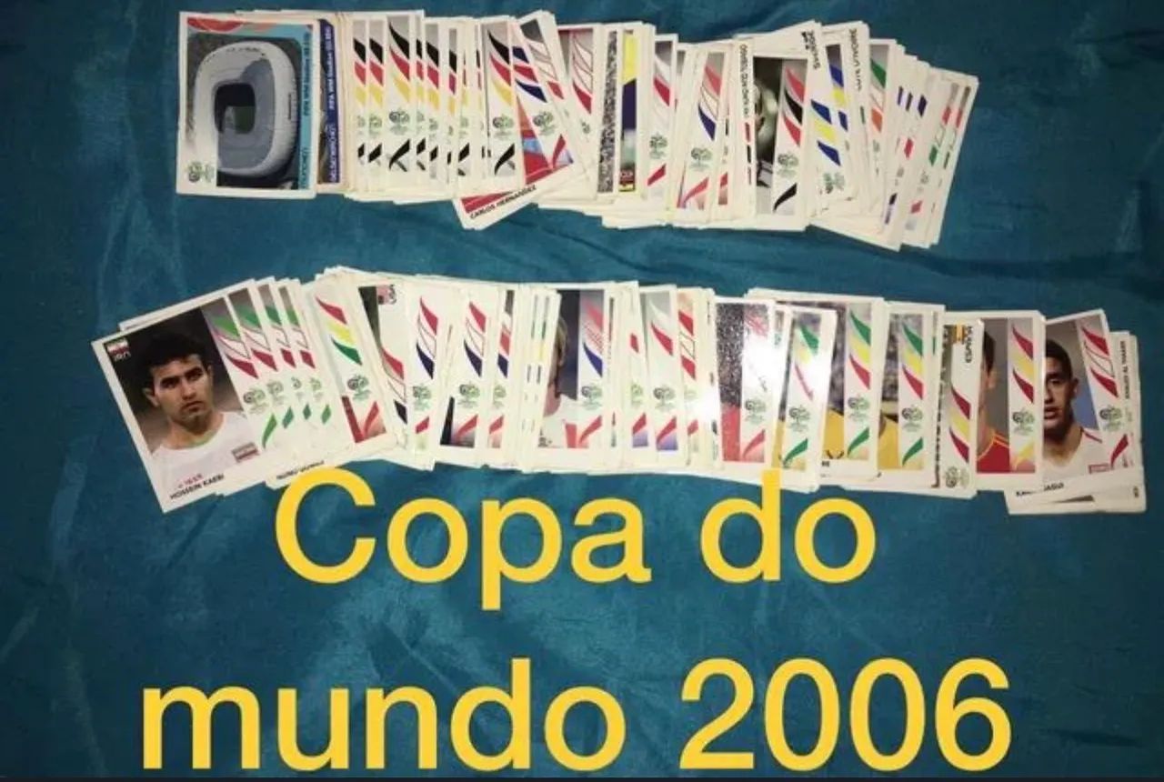 Figurinha das copas Américas e copas do mundo  - Foto 2