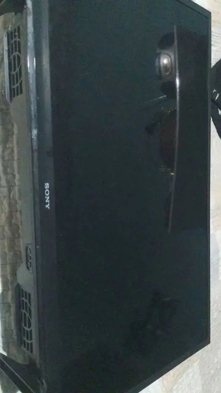 Televisão queimada 