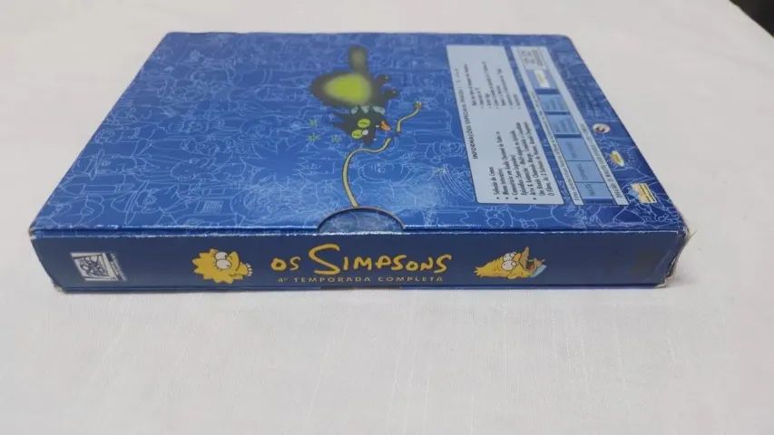 DVD Box Quadruplo Os Simpsons - 4ª Temporada Completa - Edição Para Colecionador ( 23953 ) - Foto 4