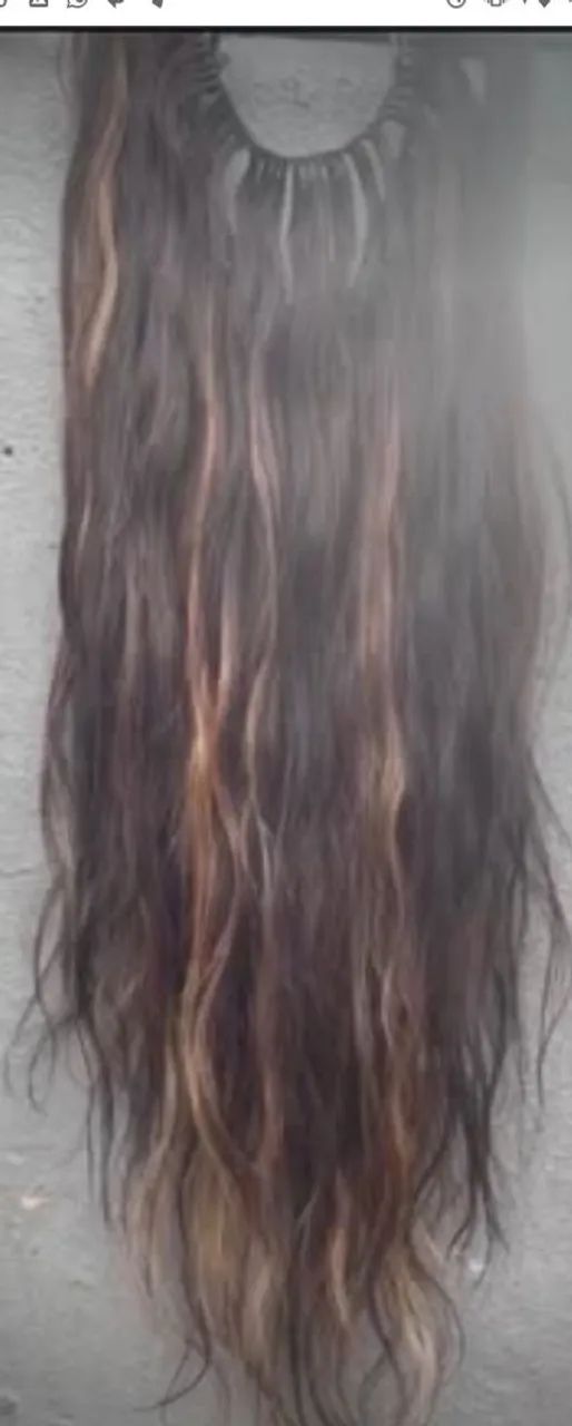 3 telas de Cabelo humano 50/55 centímetros  - Foto 4