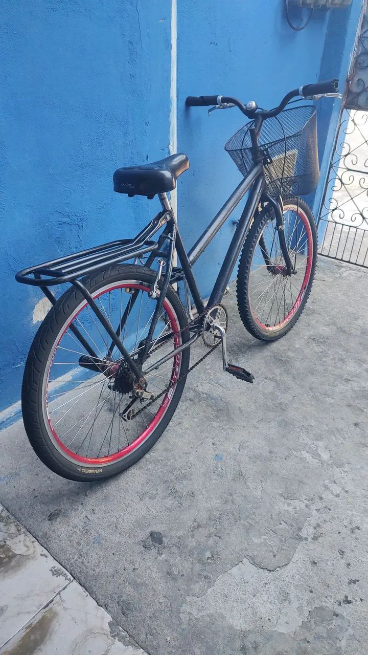 Bicicleta Aro 26 com Cestinha e Garupa - Montese (Só essa semana!!) - Foto 2