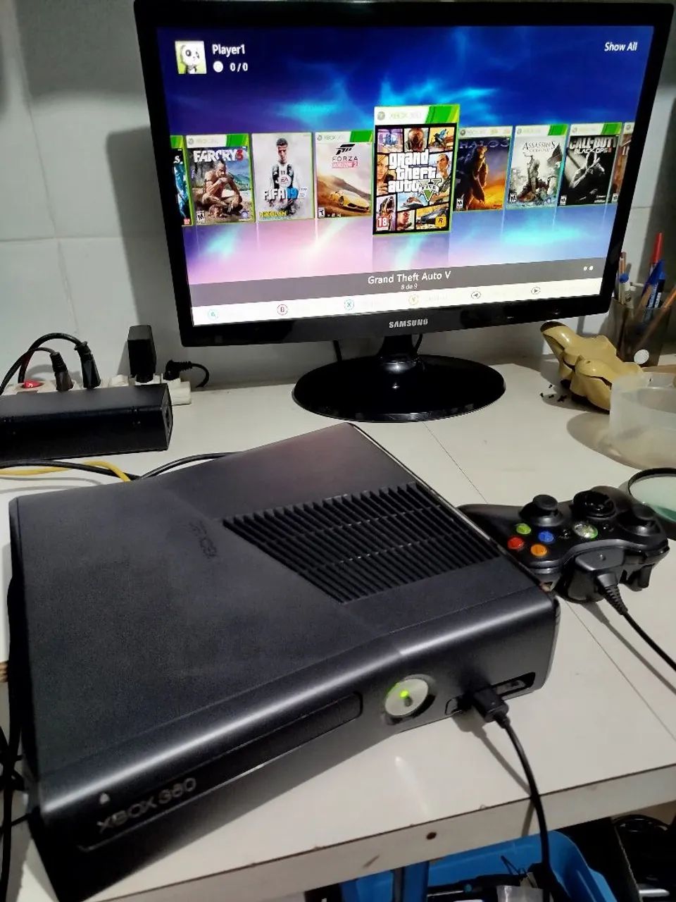 Xbox 360 desbloqueado com HD - Foto 2