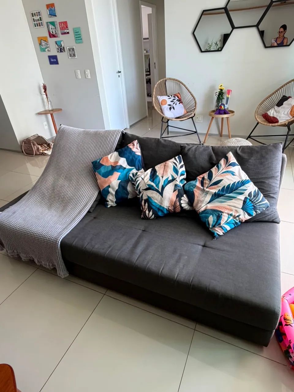 Vendo sofá cama 4 lugares - Foto 2