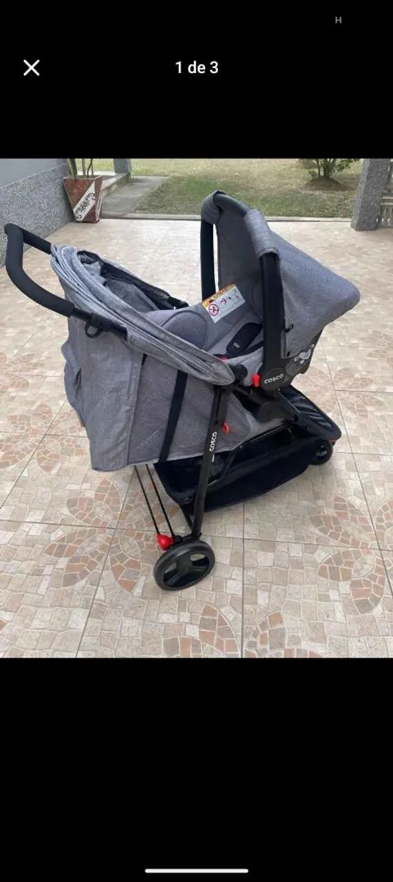 Carrinho e bebê conforto 