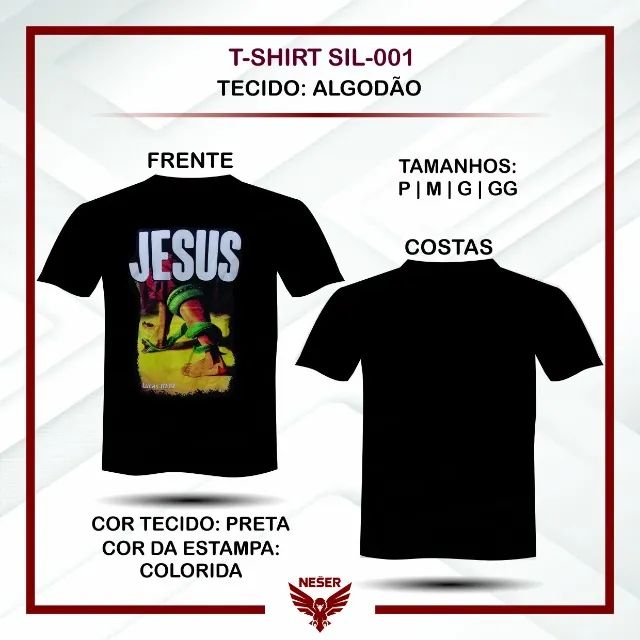 CAMISA PERSONALIZADA EVANGÉLICA