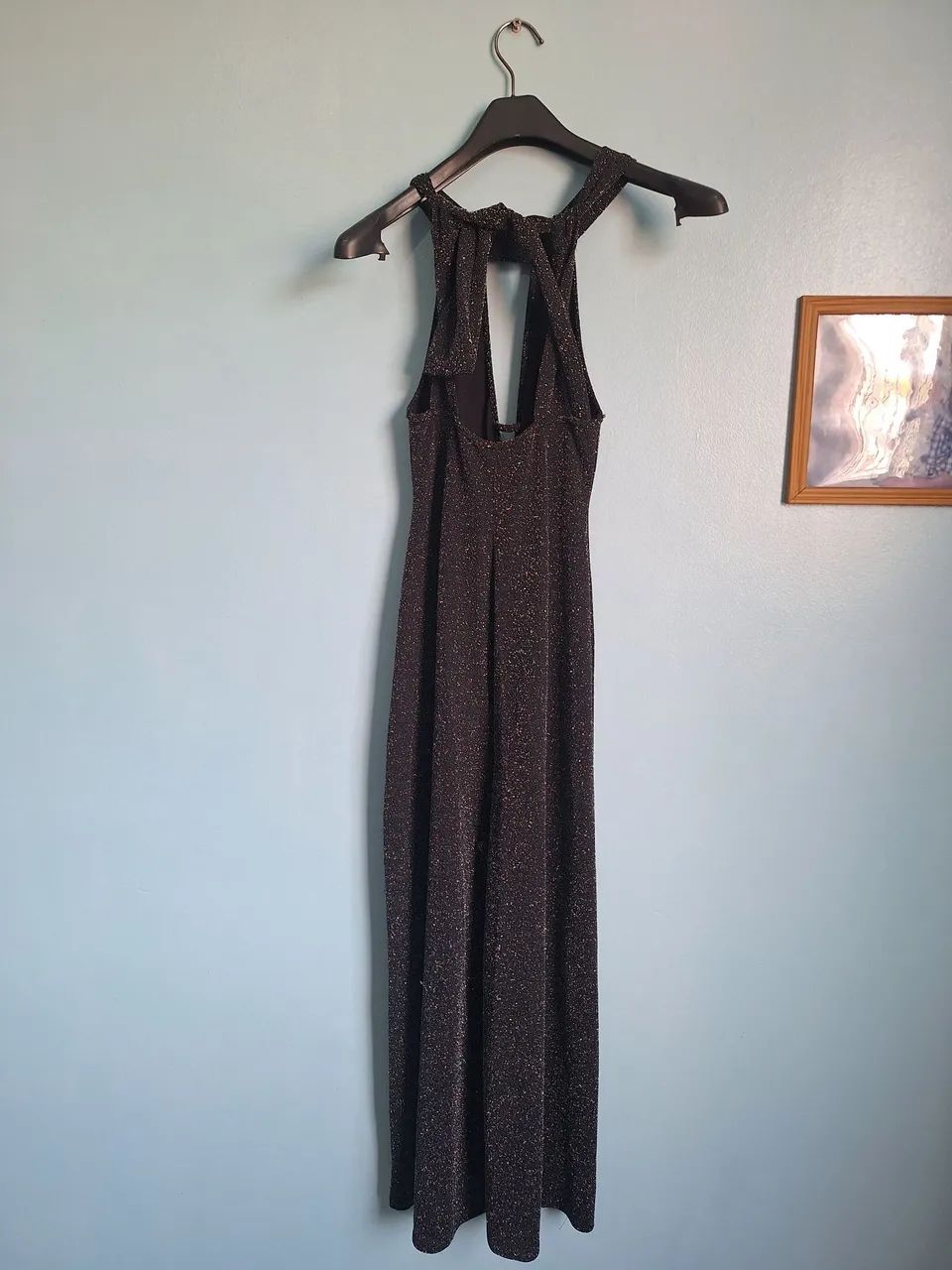 Macacão preto brilhoso  - Foto 2