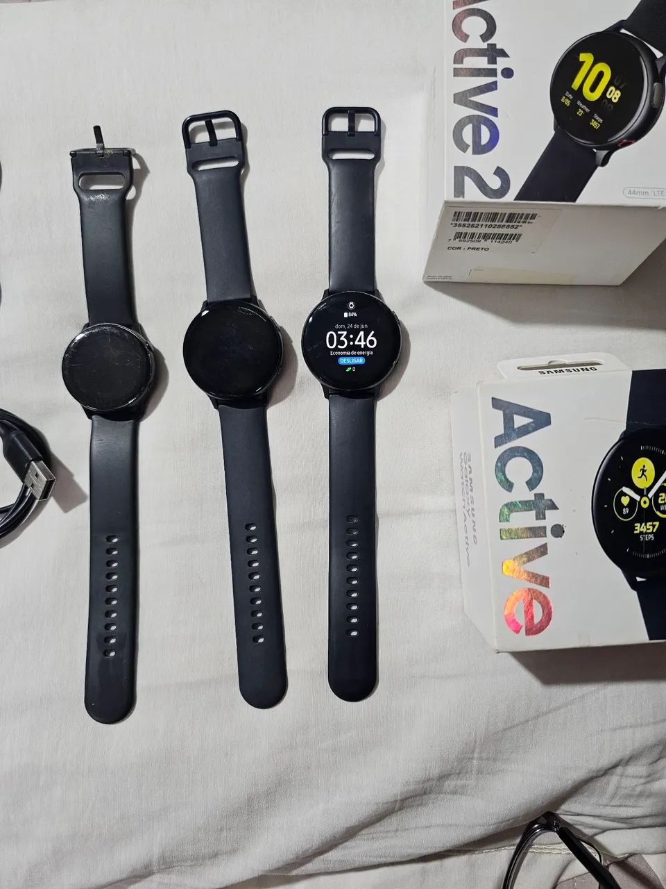 Relógios Samsung Active 2 leia o anúncio  - Foto 2