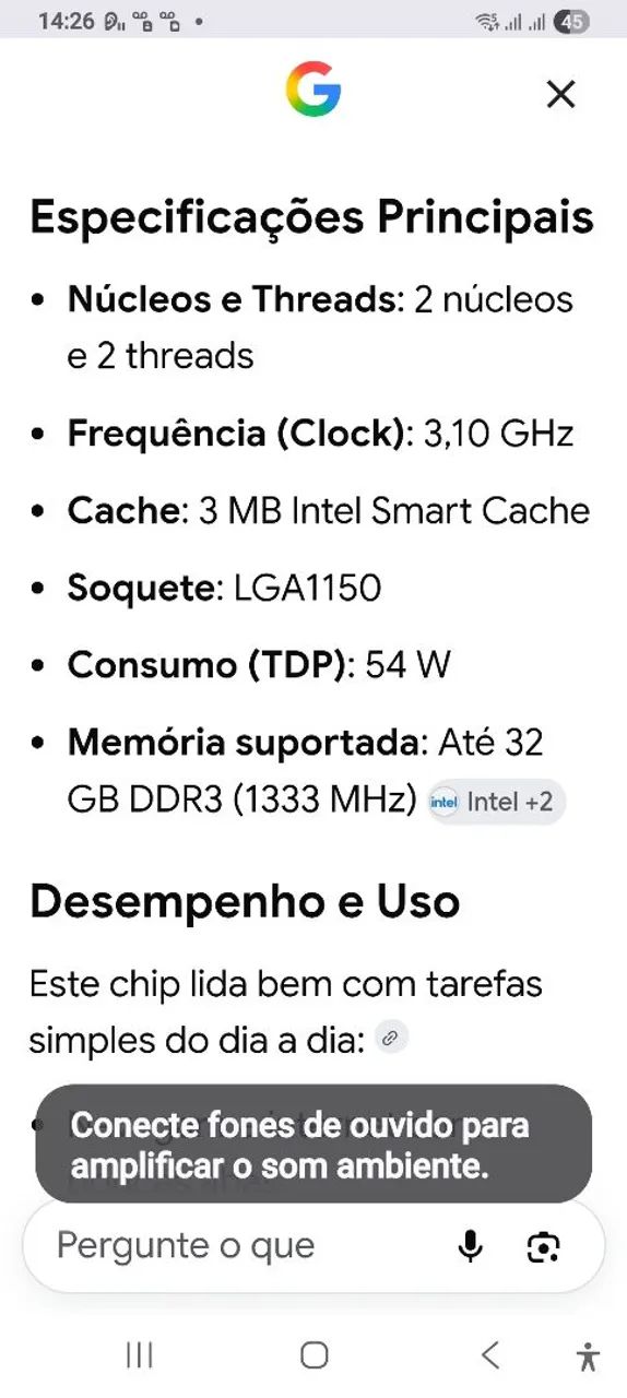 Processador pentium g3240 - Foto 5