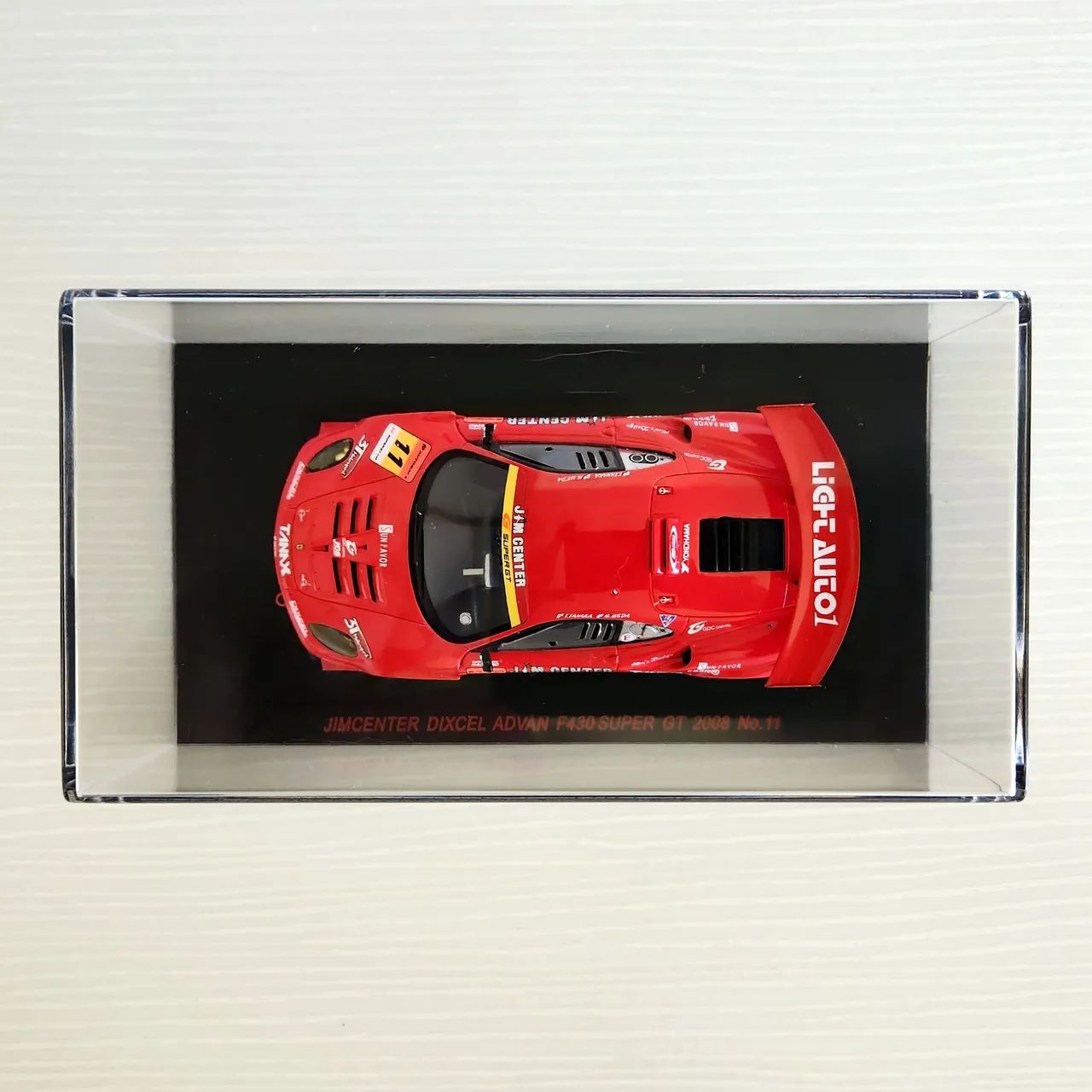 Ferrari F430 GT Super GT 2008 (Jim Center) - Red Line 1/43