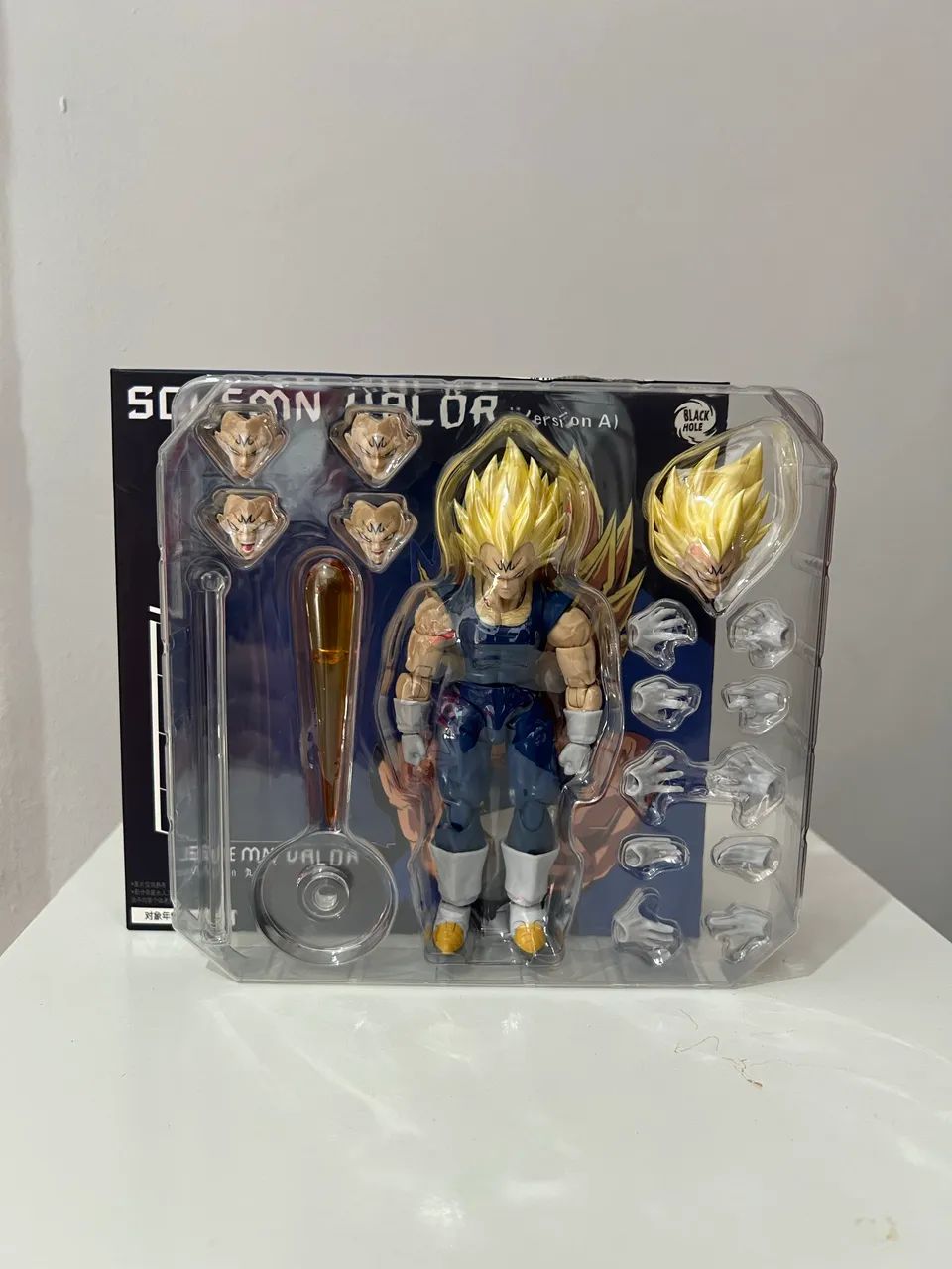 Majin vegeta Clean Black Hole SH Figuarts  - Foto 3