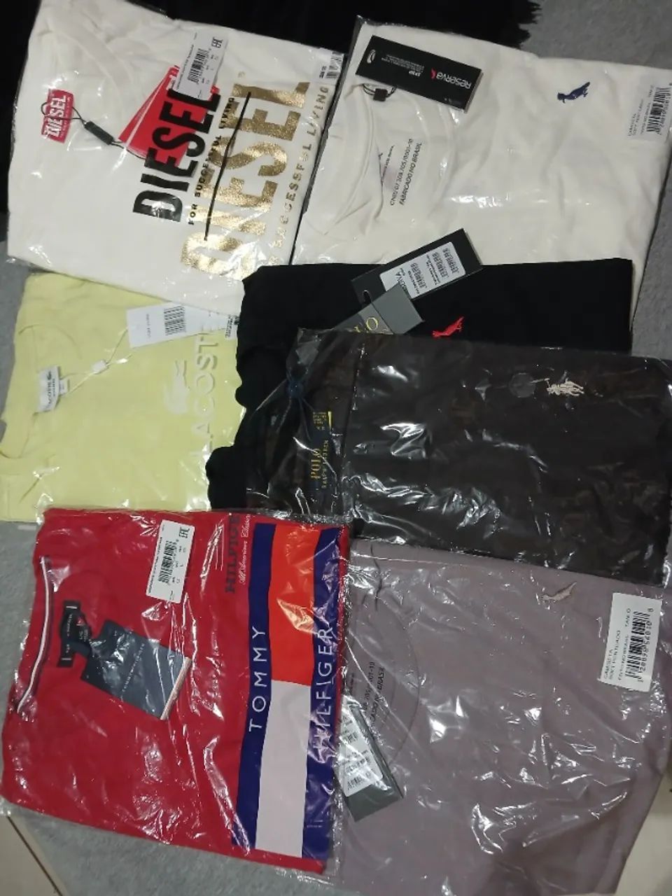 Camisetas várias marcas 