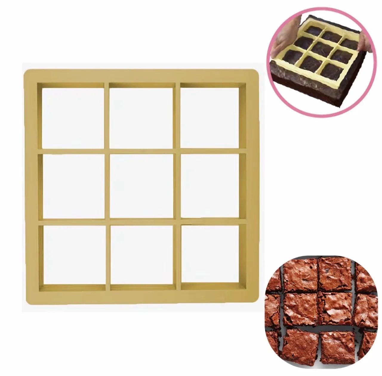 Cortador brownie 5x5