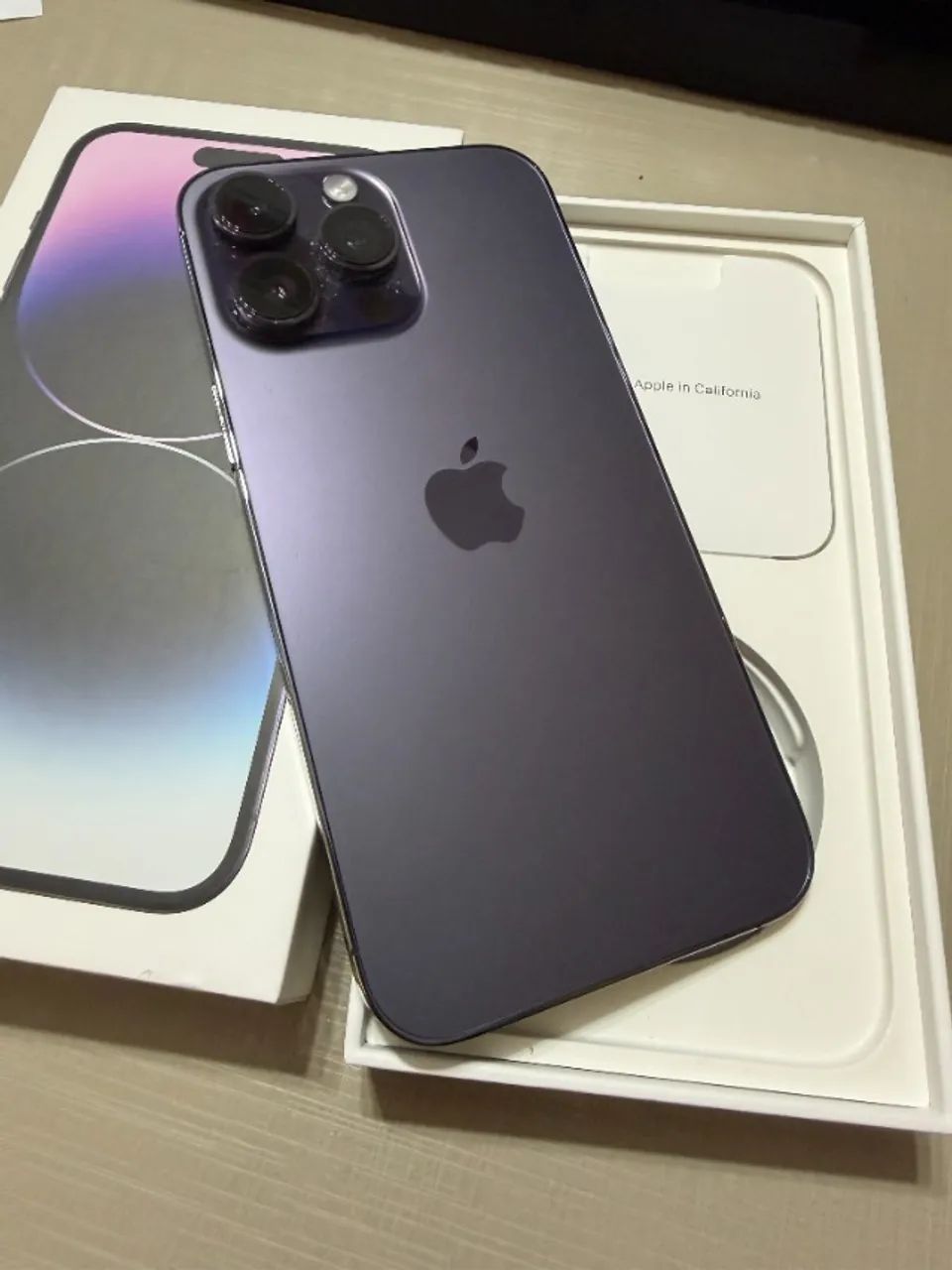 iPhone 14 Pro Max 512Gb Roxo impecável com caixa - Foto 2