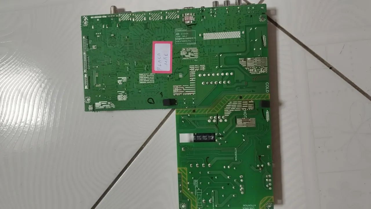 Peças para tv Philips 50 polegadas modelo 50PUG7019/78 Placa Mãe  - Foto 2
