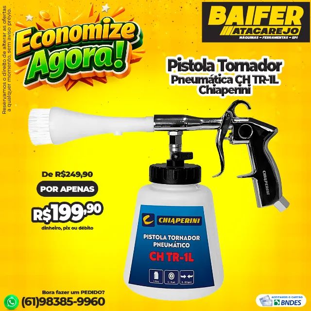 Pistola Tornador Pneumática CH TR-1L Chiaperini