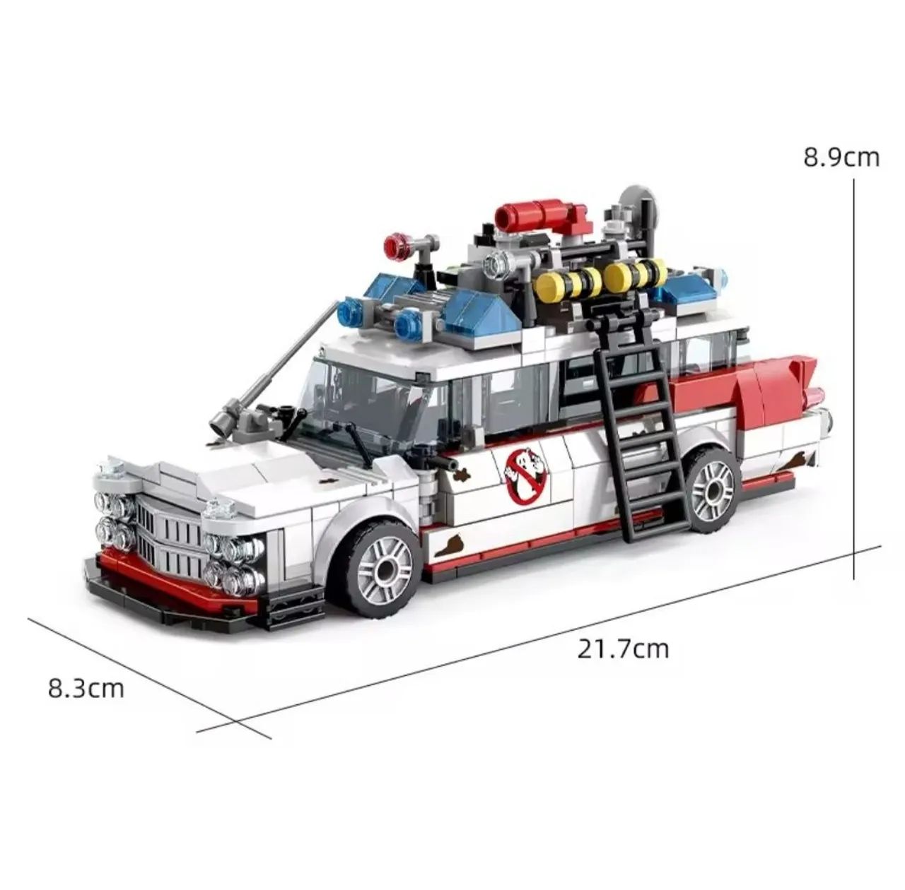 Ecto-1 Ghostbusters Ghost Car 562 peças de montar 