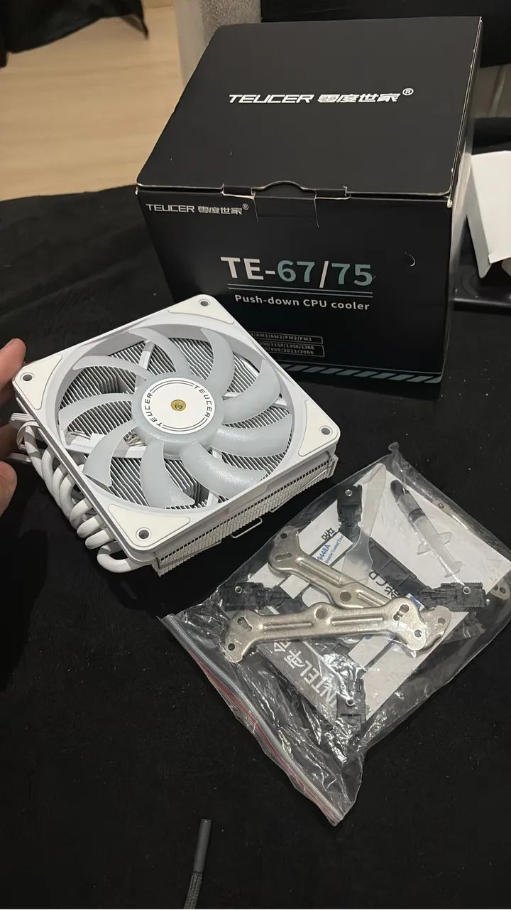 Cpu cooler teucer 8 heatpipe novo 