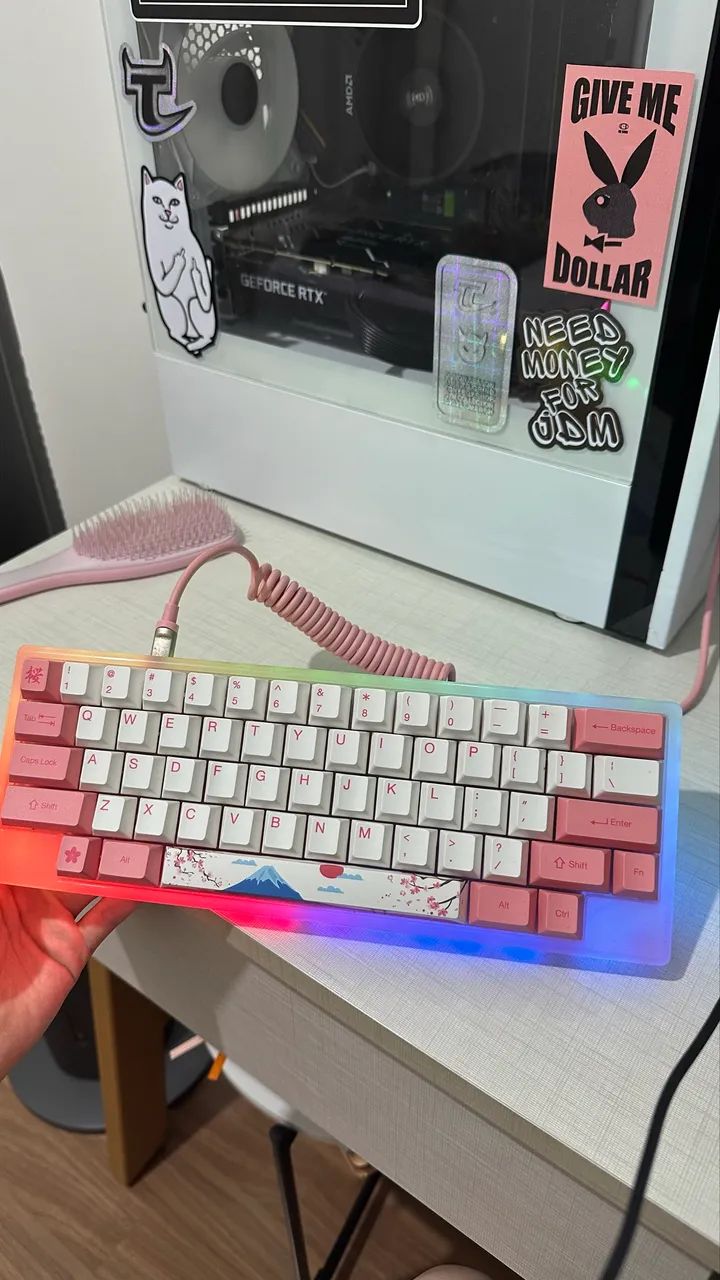 Teclado RGB Akko Acrylic 59 - Foto 3