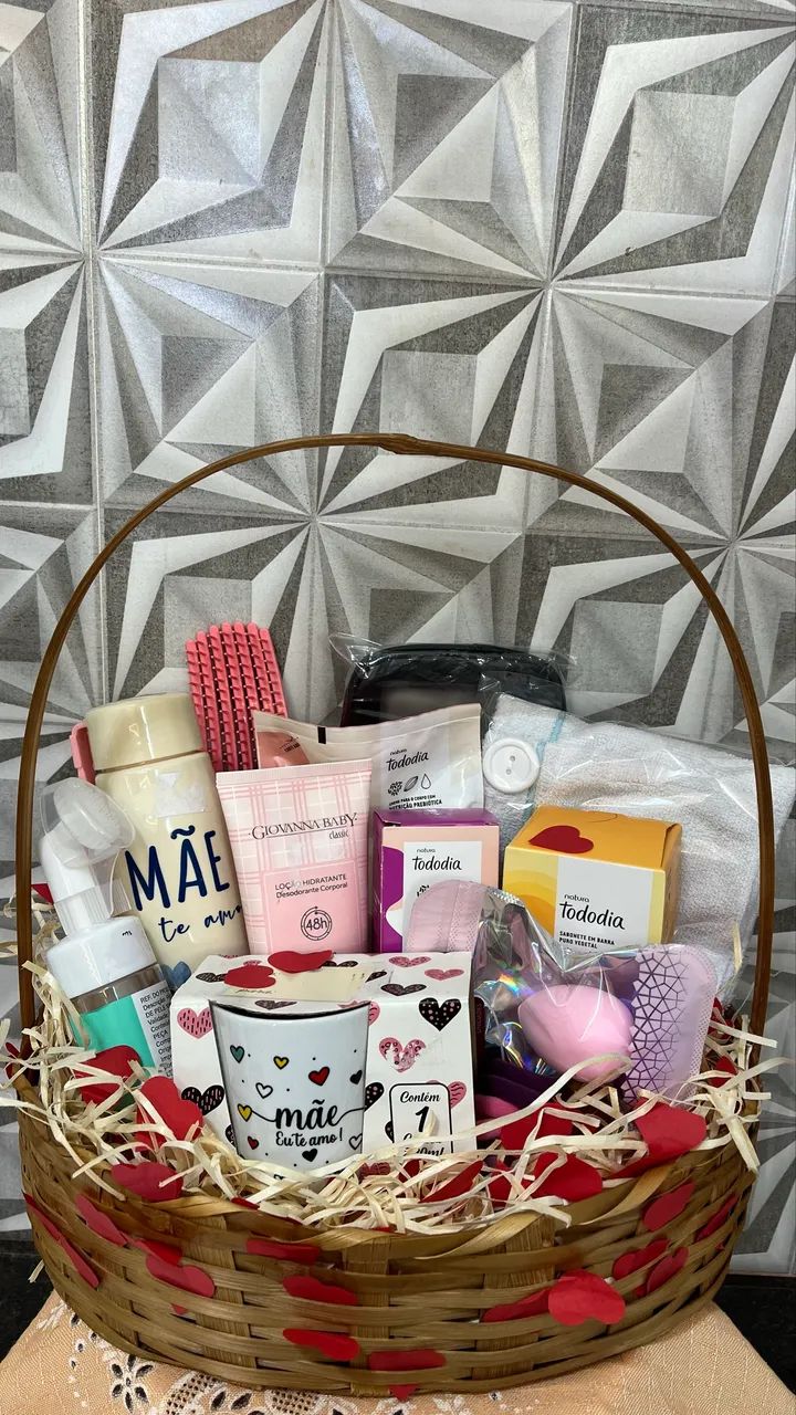 Cesta dias das mães presentes datas especiais  - Foto 3