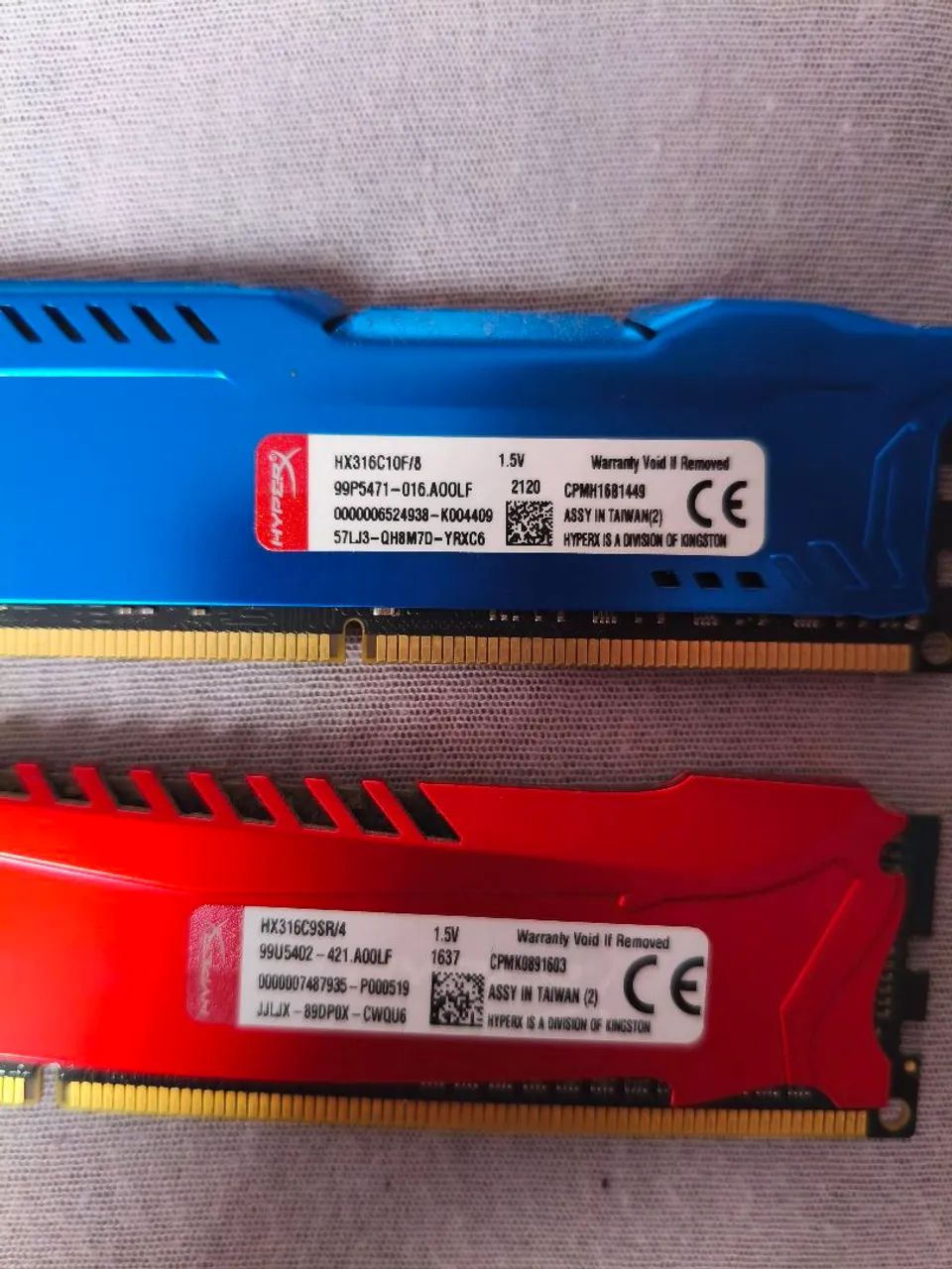 Memória ram HyperX Savage e Fury - Foto 2