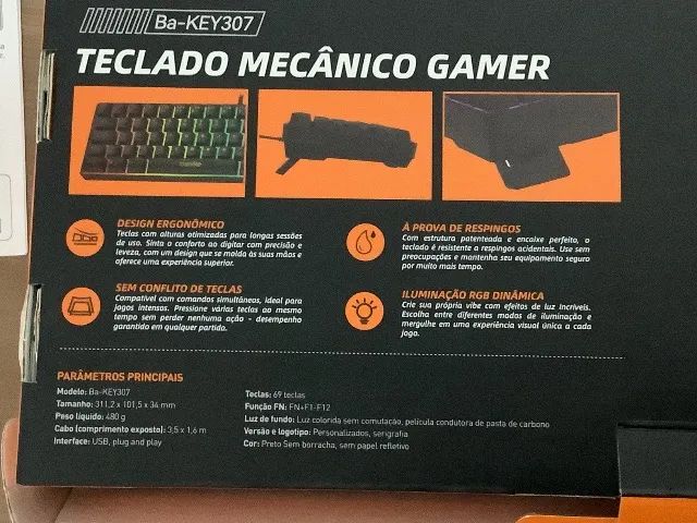 Teclado semi mecanico - Foto 5